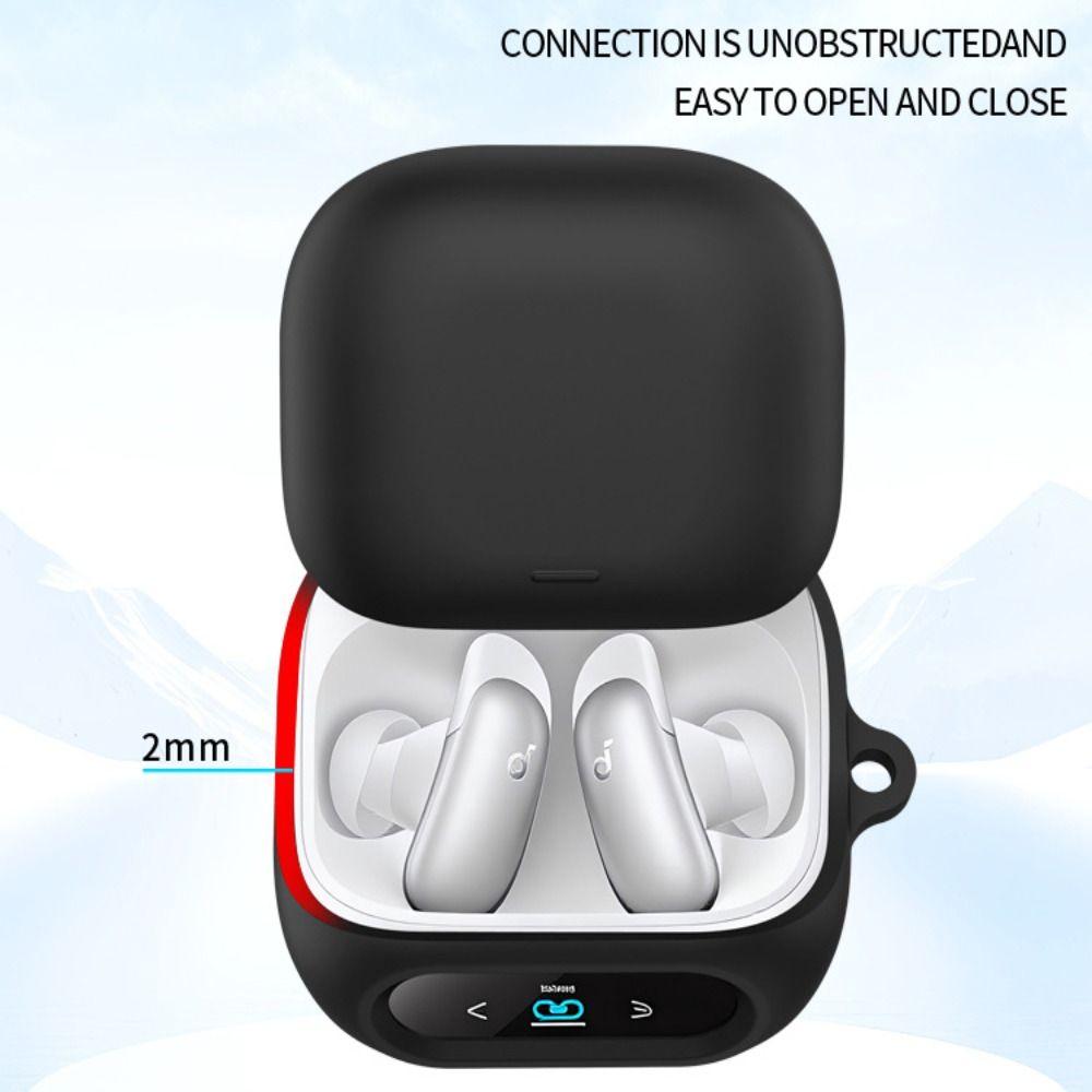 Shockproof Silicone Protective Case for Anker Soundcore Liberty 5 Pro Outdoor Travel Daily Use