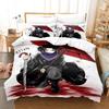 3D Printing Anime HUNTER×HUNTER Feitan Bedding Set Single Twin Full Queen King Size Bed Set Adult Kid Bedroom Duvet cover Sets