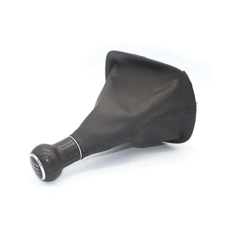 Neuer 5/6-Gang-Schaltknauf aus Leder, Gamaschen-Boot-Abdeckung für Volkswagen VW Passat B5 1998-2004, Auto-Styling-Zubehör