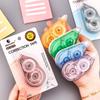 Morandi Color Large Capacity Transparent Correction Tape - Premium Student Stationery Gift