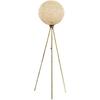 Lampadaire D BY M.RED Gold - Métal - Abat-jour jute - Style boheme