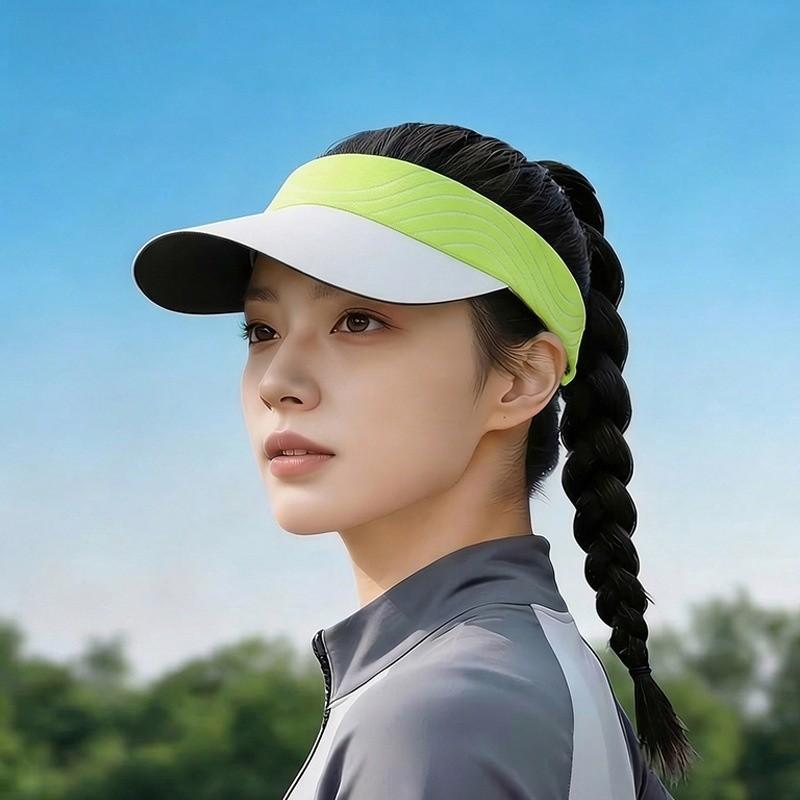 Ice Silk Sun Hat With Wide Brim For Outdoor Sun Protection And Uv Blockage For Women