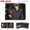 Death Note Geldbörse Anime Vollfarbdruck Kurz Faltbar Kartenhalter Unisex Münzbörse 1 Stück