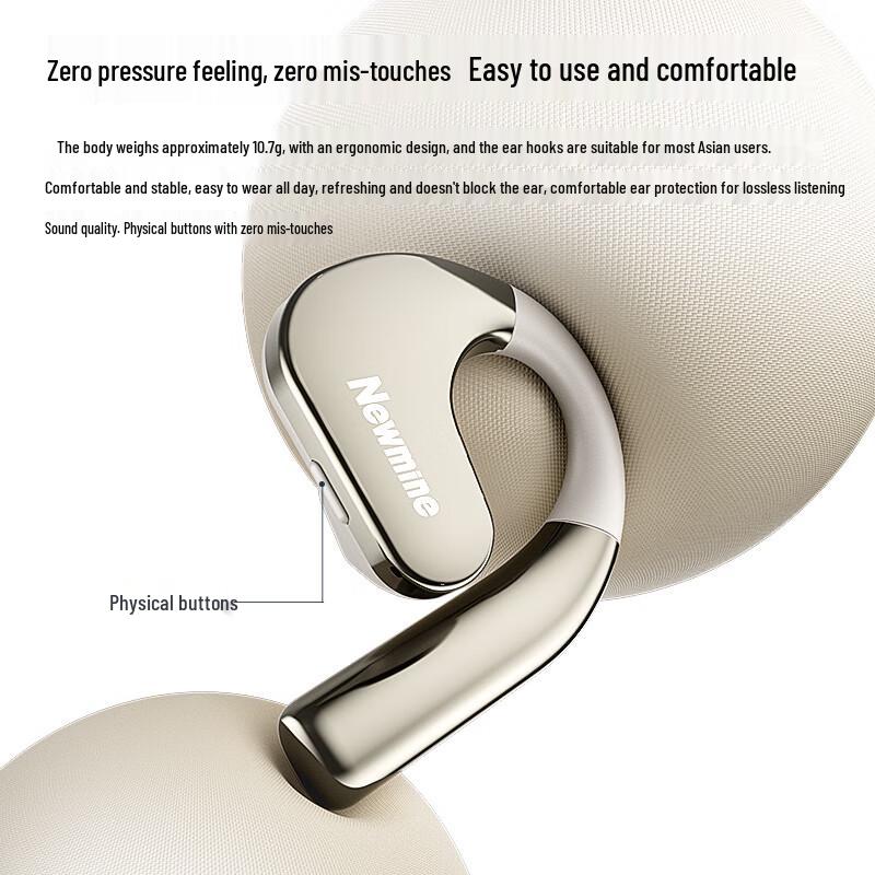 Newman Open-Ear Bone Conduction Bluetooth Sport Earbuds