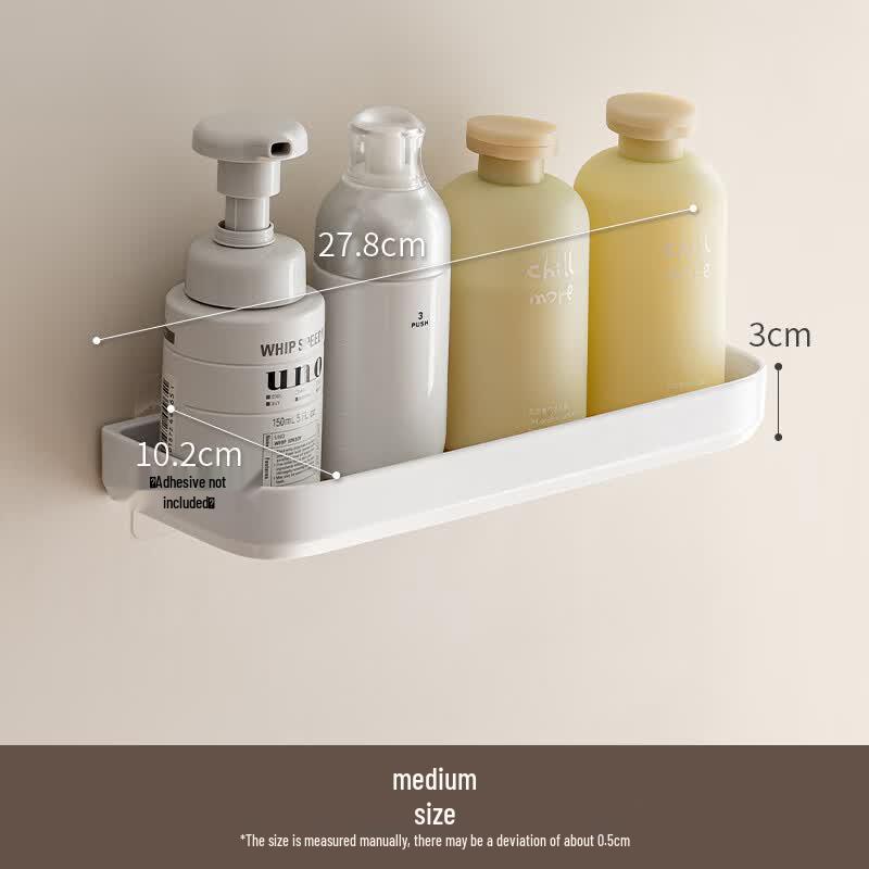 Lan Jiaoluo Punch-Free Wall-Mounted Bathroom Storage Shelf