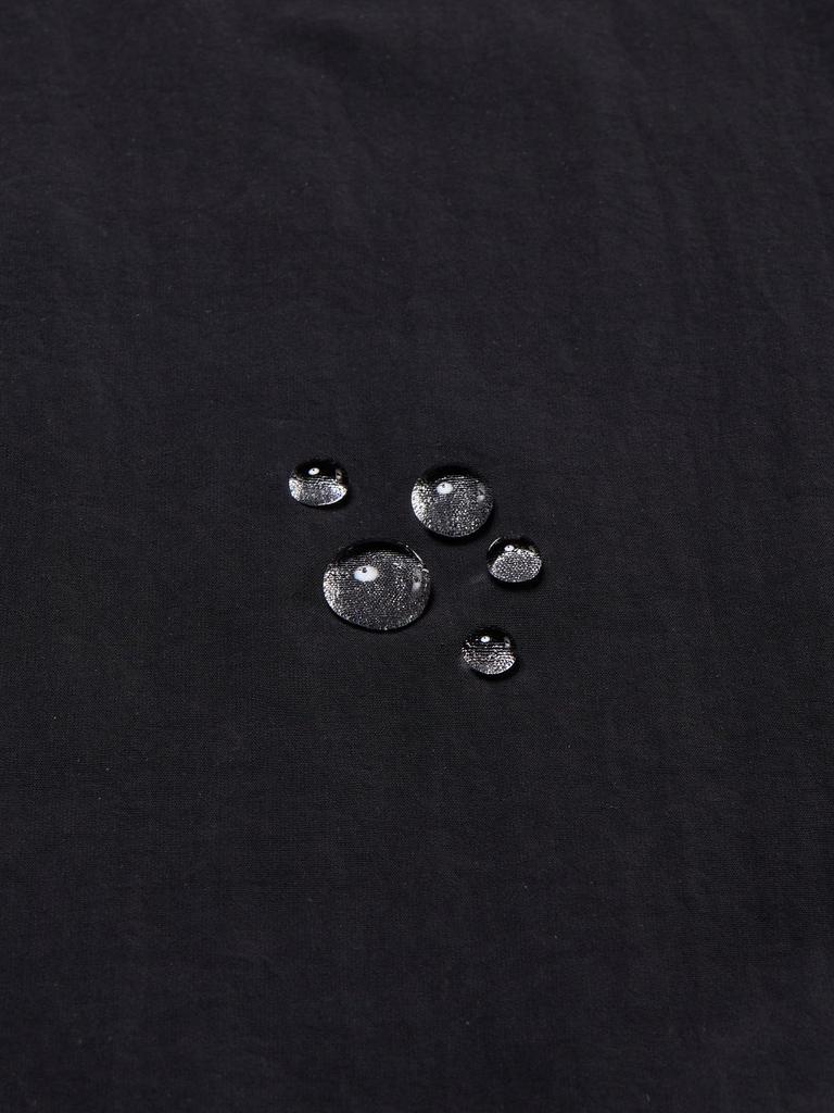 The North Face Roll Pack Journeys with Stowable XL Men's Coat, Water-Repellent, Packable, Hood, Black,