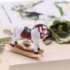 1 Pcs Mini Christmas Decoration Dollhouse Trojans Model Toy 1/12 Miniature Doll House Accessories Bedroom Scene Prop