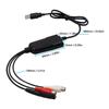 USB 2.0 USB Sound Capture RCA L/R Input Cassette Tape Converter  Cassette Tape Digitizing