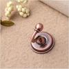 2pcs Vintage Curtain Metal Hooks Pommel Wall Mounted Tieback Wall Hooks Zinc Alloy Practical Curtain Holdbacks