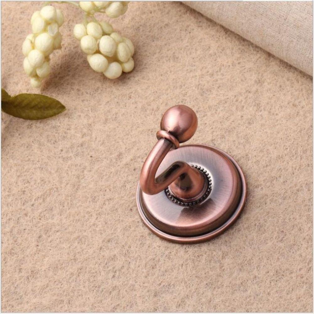 2pcs Vintage Curtain Metal Hooks Pommel Wall Mounted Tieback Wall Hooks Zinc Alloy Practical Curtain Holdbacks