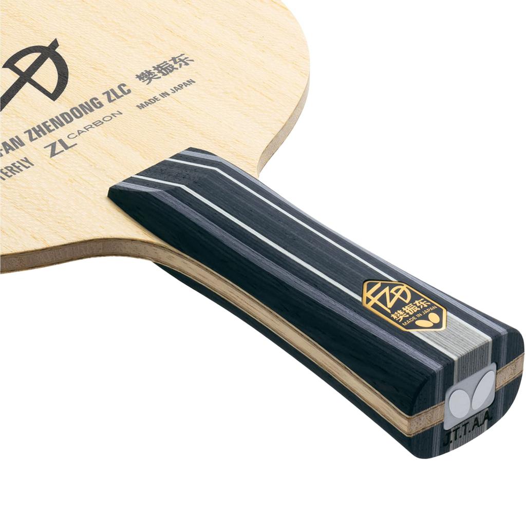 Butterfly Table Tennis Racket Fan Zhendong Attack Shake 37261 Blade 157 X 150mm ZLC-FL Size (Regular)