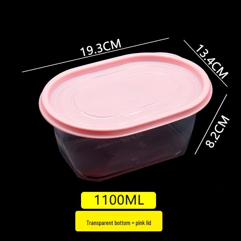 Handun 1100ml Round Fruit Salad Takeout Containers