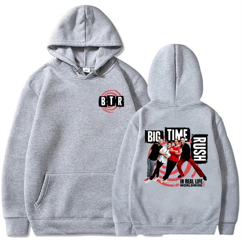 BTR IM ECHTEN LEBEN WELTWEITE TOUR HOODIE Big Time Rush Band Mode Sweatshirts Kapuzenpullover Langarm Herren Pullover Neue Streetwear