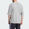 Adidas Adicolor Oversized Tee Medium Grey Heather Men Streetwear IZ2480