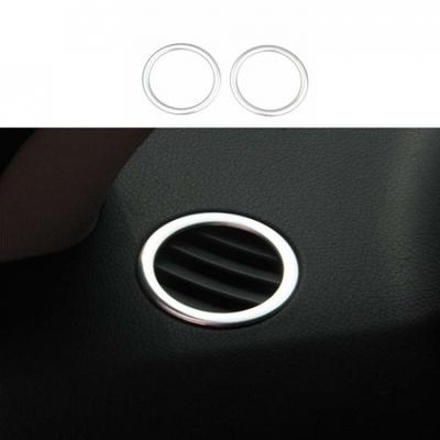 For Benz E-Class Silver Titanium Cover Trim 2009-2015 Dashboard Side Outlet Vent