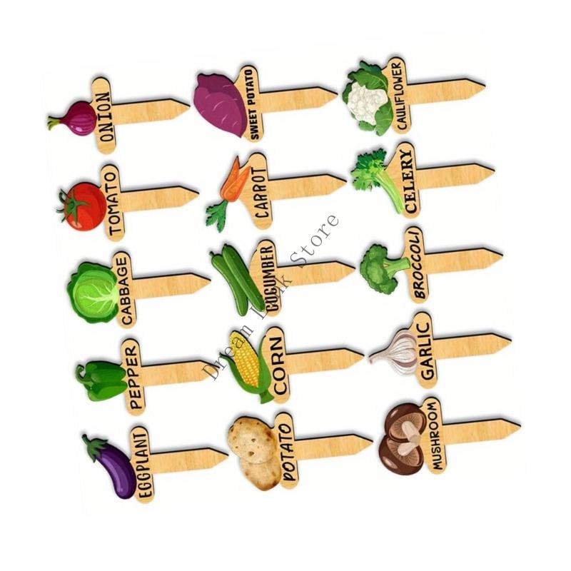 

Q1FD Plant Identification Herb Names Durable Outdoor Stakes for Vegetable Garden China Mainland