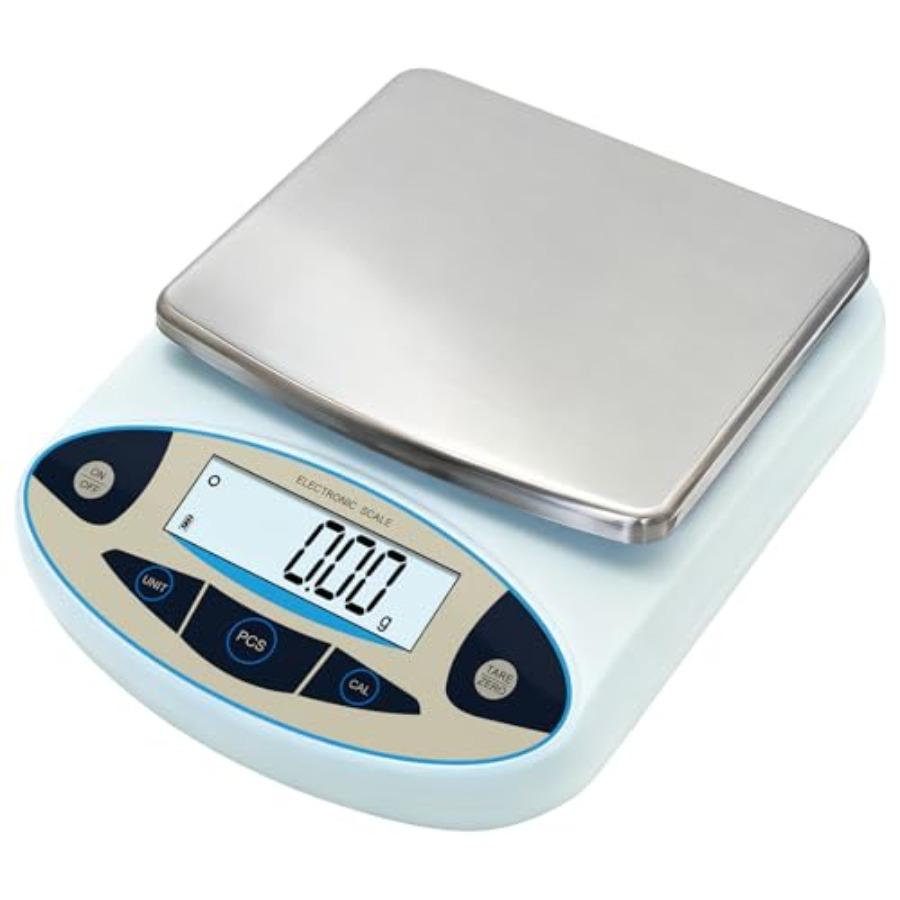 

Lab Scale 5000g x 0.01g High Precision Digital Analytical Balance 0.01g Accuracy Electronic Scale with Backlit LCD for Laborato United States