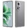 For Oppo Reno11 5G (Global) Case TPU+Acrylic Anti-Scratch Clear Back Cover