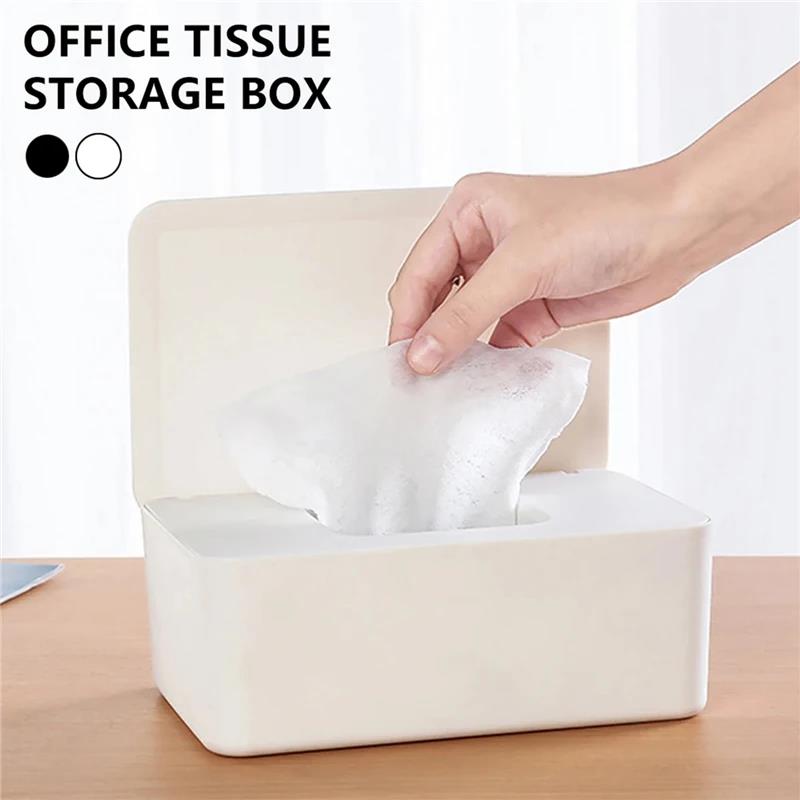 Practical New Plastic Tissue Box Wet Holder Cover Wipes Paper Storage Towel Dispenser Home Napkin Organizer