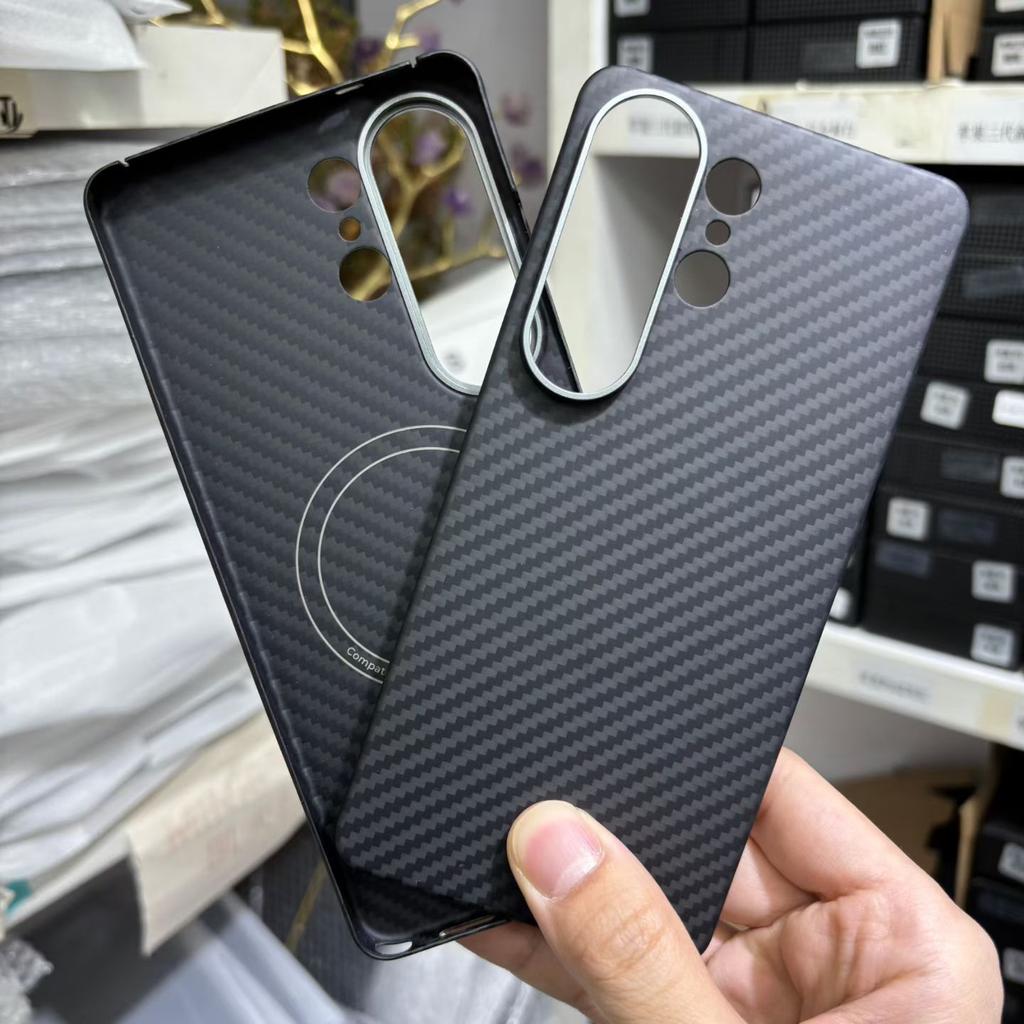 Real Carbon Case for Samsung Galaxy S26 Ultra S26Ultra for Magsafe Case Magnetic Aramid Fiber Cover for Galaxy S26 Ultra Case