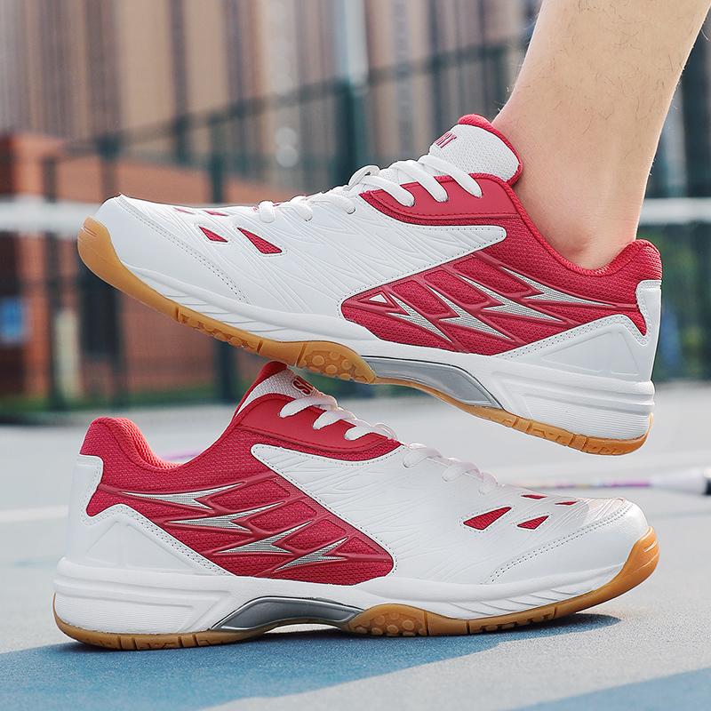 Large Size 38-48  Tennis Shoes Lovers Badminton Shoes Mesh Breathable Athletes Competition Training Sports Shoes  Sneakers Women