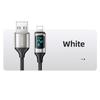 Usams Kabel Pleciony U78 Lightning 1.2Mled 2.4A Fast Charging Silver Black Sj543Usb02 (Us-Sj543)