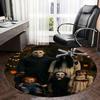 Horror Movie Characters Chair mat Round Rug Office carpet, Non slip, Suitable for Living Rooms, Bedrooms,Decor1205711a