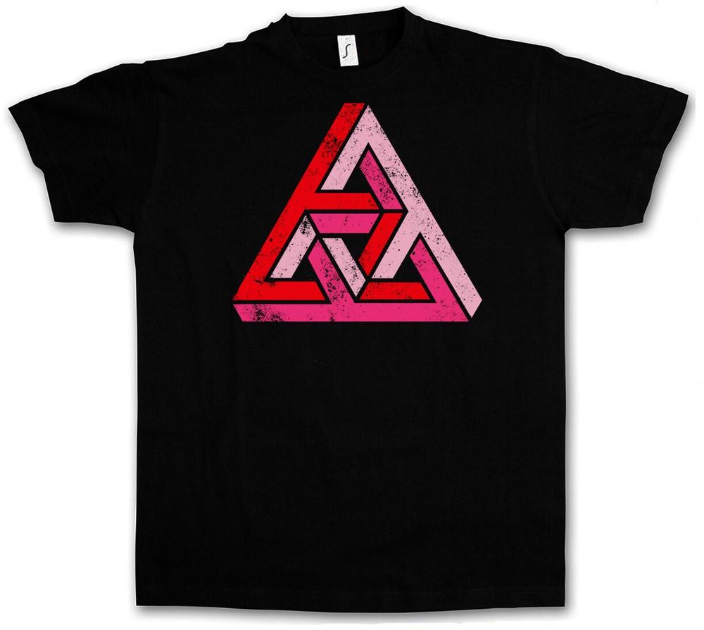 PENROSE LOGO SIGN I T-SHIRT Big Triangle Bang TBBT Theory Parquet Stairs NERD