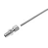 Abgastemperatur-Thermoelement mit freiliegender Spitze & K-Typ-Stecker, 1 Meter Länge, 0-1250 ℃, Langlebig