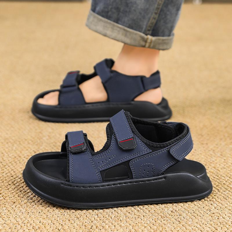 Fashion CYYTL Mens Summer Sandals Casual Shoes Beach Sneakers Outdoor Walking Comfort Luxury Designer Fashion Sport Breathable Leather