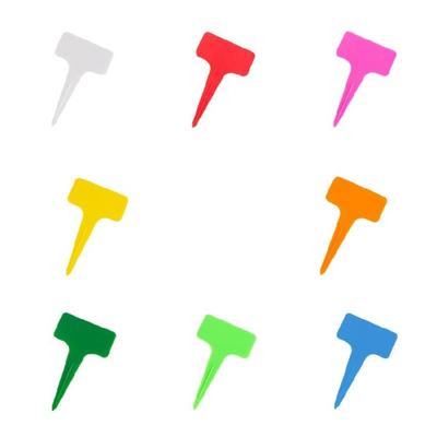 120Pcs Plant Label T-Shaped Garden Marker Name Plate Outdoor Plant Vegetable Seedling Waterproof Handwritten