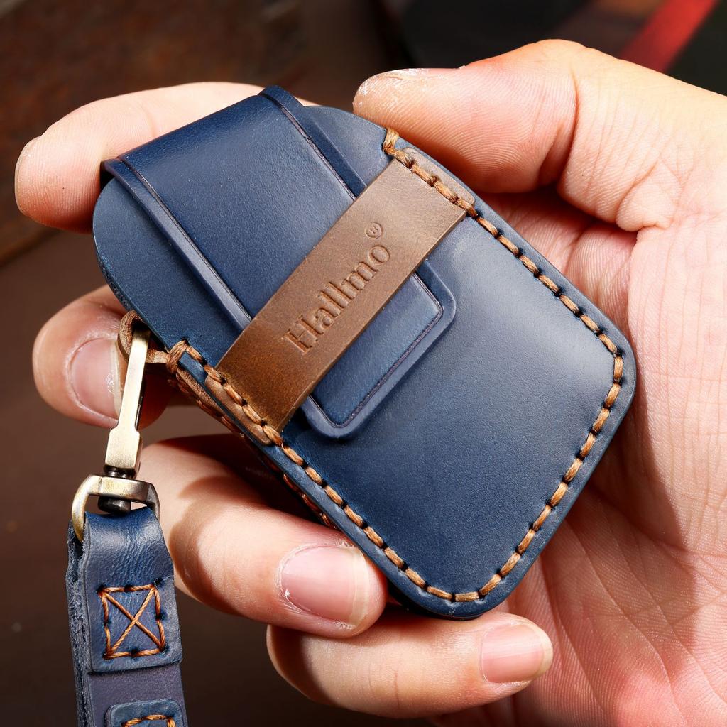 Leather Key Bag Is Suitable for Cadillac CT5 High-end CT6 New XT6 Car Key Cover