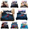 Spider-man Digitaldruck Bettwäsche-Set Superheld Fleece Dreiteiliges Set