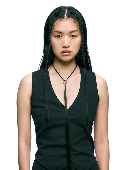 TOAKNET HAIR KEYRING BLACK NONE