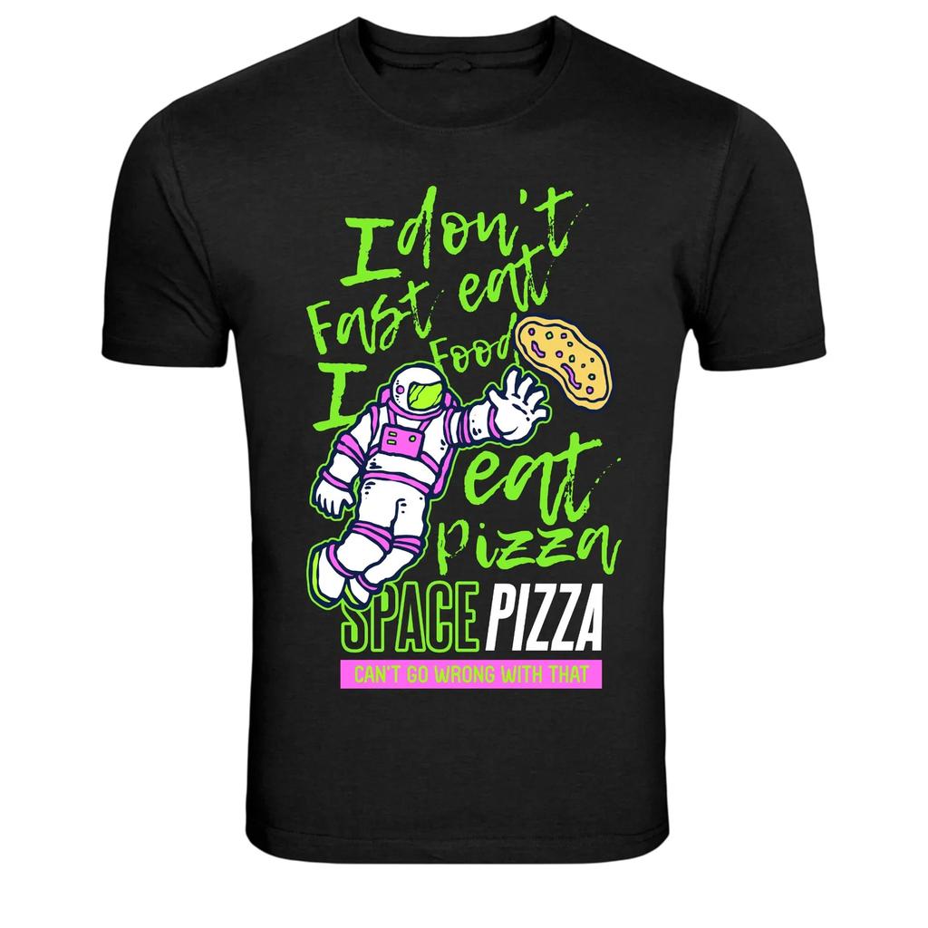 Astronaut Pizza Lover Funny Space Pizza Quote T-Shirt