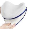 Cuscino per Gambe in Memory Foam a Forma di Cuore per Dormire su un Lato e Gravidanza.