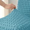Seersucker Chair Cover Elastic Wedding Chair Slipcovers with Skirt All Season Universal Seat Covers Living Room Housse De Chaise