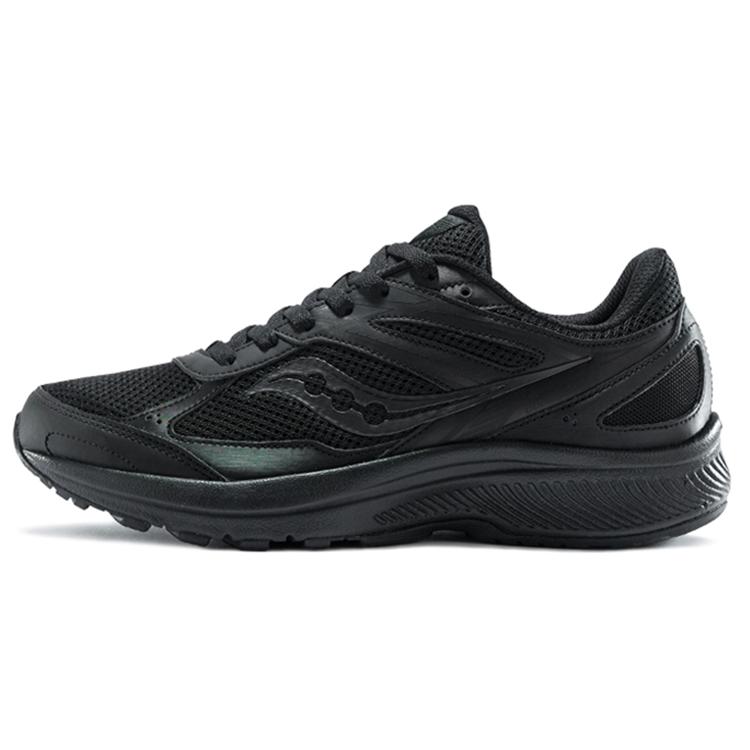 Saucony Cohesion 14 Нескользящие Устойчивые к истиранию Низкие Беговые кроссовки Женские Черный S10628-5(M) 35.5