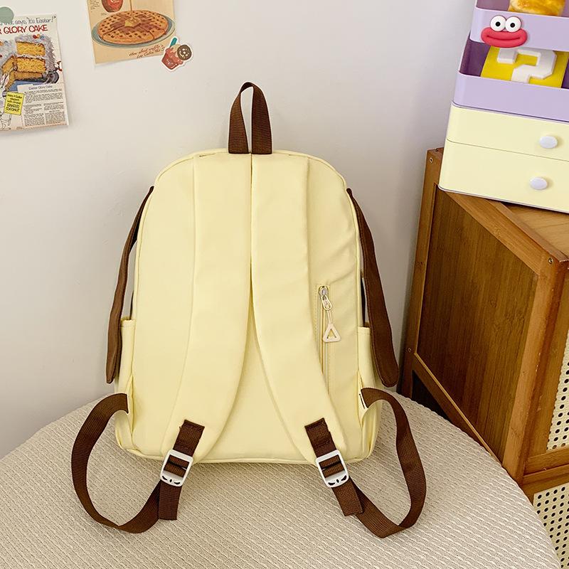 School bag high value ins Korean version cute dog school bag women travel fashion versatile large capacity