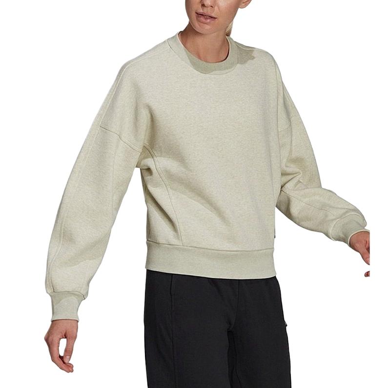 Adidas Studio Lounge Sweatshirt Unisex Sweatshirt Light-Green HE4152