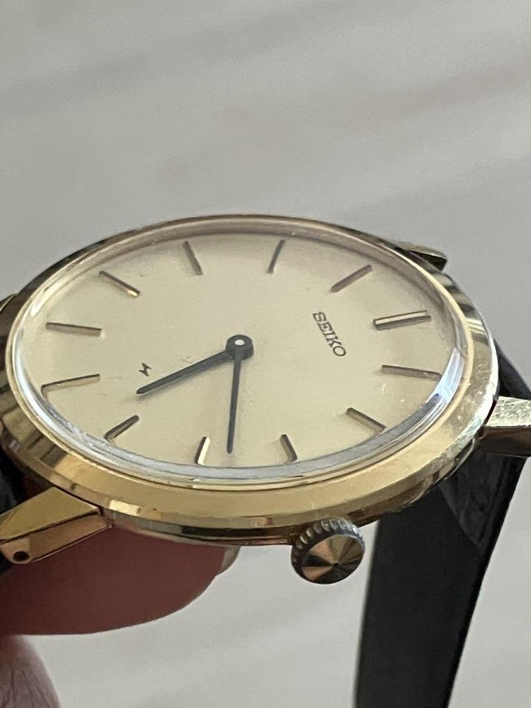 [USED] Working item / SEIKO Chariot 2220 Seiko manual winding made in Japan