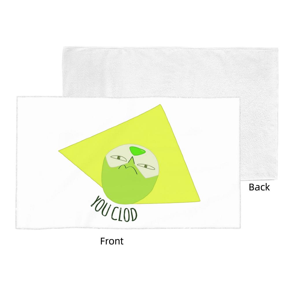 You Clod! Peridot - Steven Universe. Soft Face Towel Quick Dry Pool Bath Cotton Towels Breathable