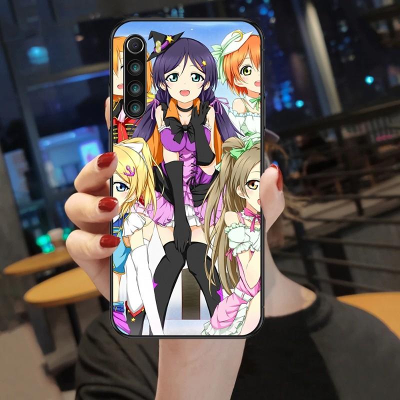 Love Live School Idol Phone Case For Xiaomi Mi 12 11T 10T 9T Lite Pro Ultra Note 10 Poco F3 F4 X4 GT Soft Black Phone Cover
