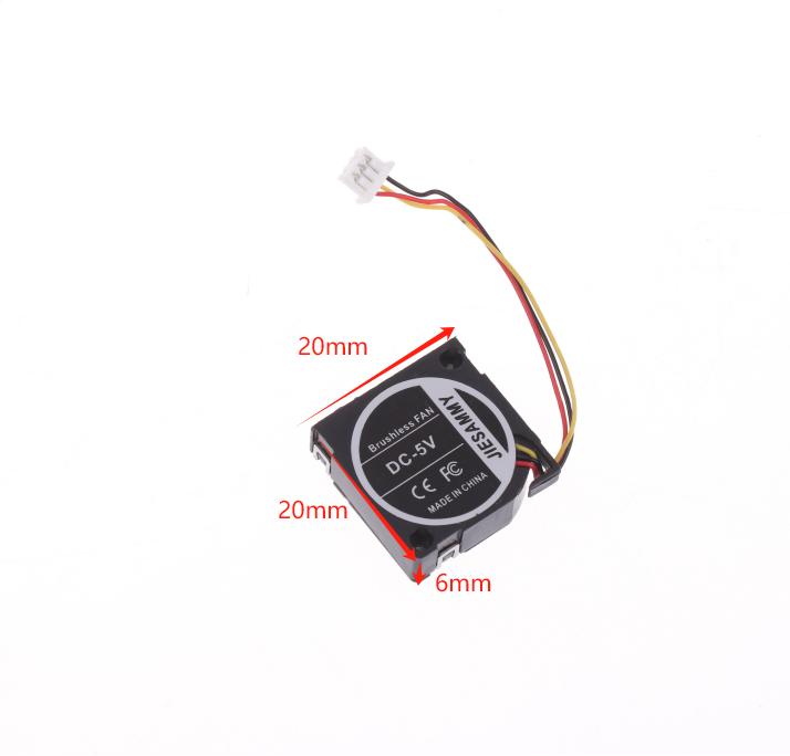 2006 Turbine 2006 Blower 5V 0.03A 20Mm Silent Speed Test Fan Mini Blower Fan 6200Rpm Ultrathin Fan 3Wire