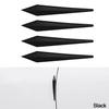 NEW 4pc Car Antis-scratch Protective Sticker Body Bumper Anti-collision Protection Door Rearview Mirror Edge Guard Rubber Strip Interior Mirrors 6