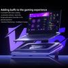 Laptop pressurized air cooler 15.6 inch gaming base computer desk stand V16 type AI smart model hardware monitoring