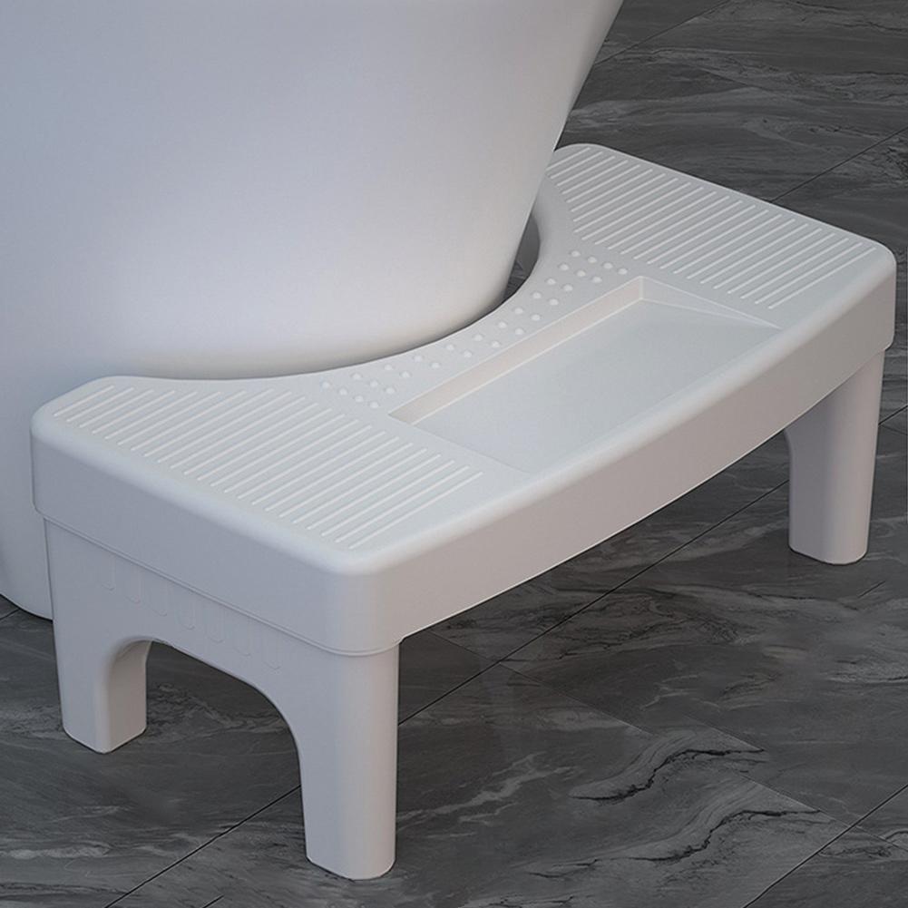 Taburet de Toaletă de Uz Casnic Anti-alunecare Durabil Pedală Suport Picioare Pentru Interior