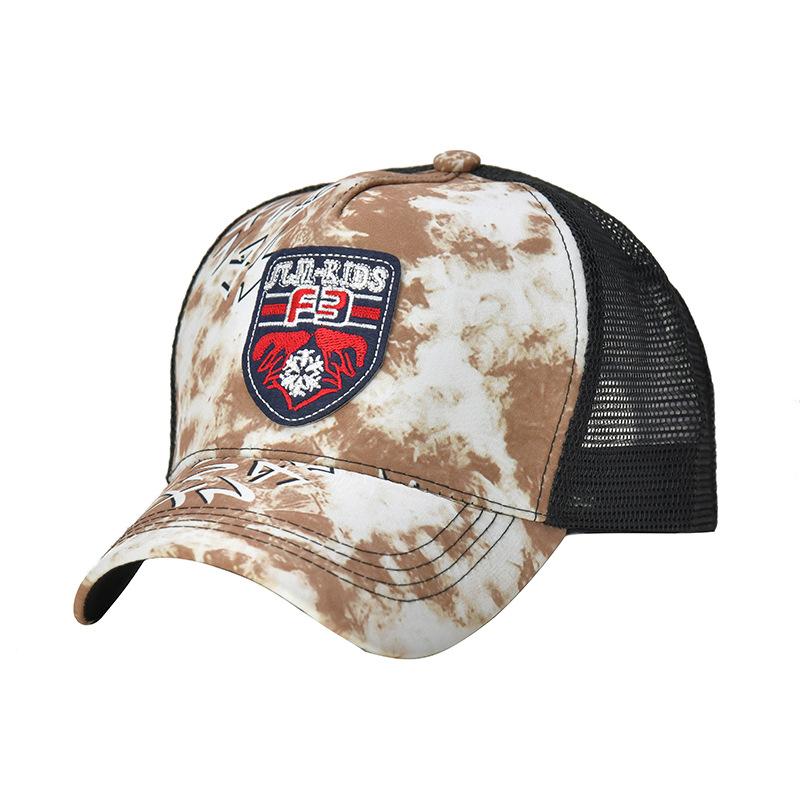 

JYL TS DIY Cross Border Autumn Winter Crocodile Pattern Cap Outdoor Mesh Hat Style1_(56-60cm) темный полуночно-синий