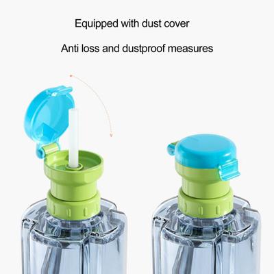 Yousheng Straw Cover Nozzle Portable Drinking Anti-Choking Anti-Spill with Adaptor Kids Water Bottle Cover for Travel Transform Ordinary Bottles