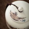 Vintage Sealed Moisture-proof Tea Canister Nut Candy Storage Container Coffee Bean Food Storage Jar Desktop Ornament Home Decor
